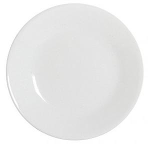 Corelle Plate Winter Frost Small Glass 17 cm White