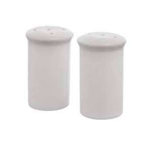 Clay Craft Basics White Ceramic Cruet Set and Salt and Pepper Shaker (Set of 2 Nos )