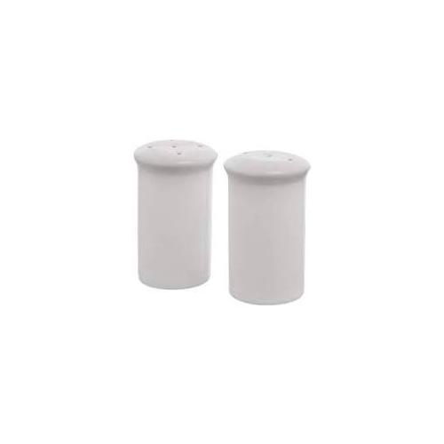 Clay Craft Basics White Ceramic Cruet Set and Salt and Pepper Shaker (Set of 2 Nos )