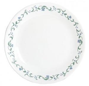 Corelle Plate  Country Cottage Floral Design Glass Medium 23cm