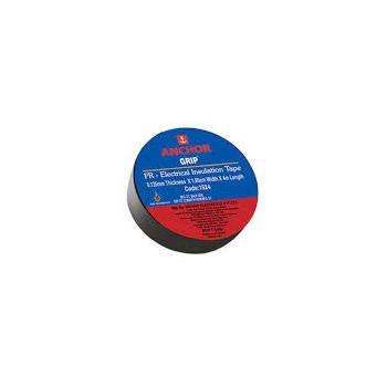 Anchor FR PVC Insulated Electrical Insulation Tape Black, Red, Yellow & Blue 0.125mm x 1.80cm x 7.5 Mtr Pack of 30