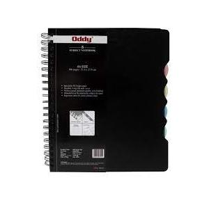 Oddy Wiro Note Book WR-5S-A4-300 A4-5S Size (21.6 X 27.9)cm 300 Pages