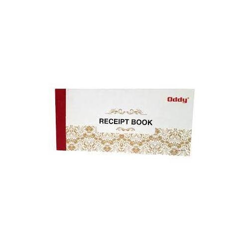 Oddy Receipt Book RB-01 Offset Printed Size 8.75x4.25 (50 Leaves)