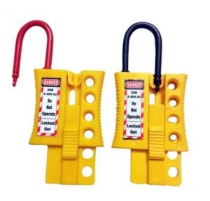 KRM Non Conductive Hasp With 4 Holes Shackle