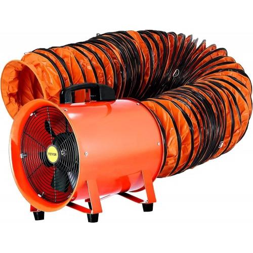 Blower SMGEN017 Air Ventilation 12 Inch With 15M Air Duct Hose Portable Air Ventilation Fan