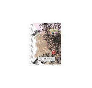 Lotus Colour Ruled Notebook Spiral Binding One Side Ruled . 42 pages