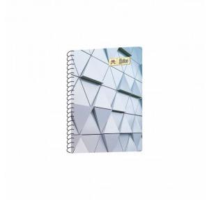 Lotus Spiral Notebook Size A5 No 4 (80 Pages)