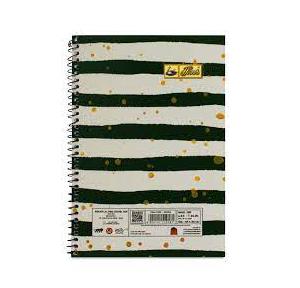 Hans Spiral Notebook No 4 A5 14.5 x 21 cm 160 Pages