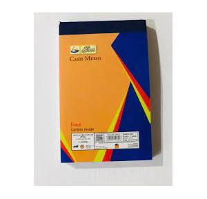 Hans Cash Memo With Free Carbon Inside (50 Sheets) 58 GSM Fine Quality Paper Size 15.5×10 cm