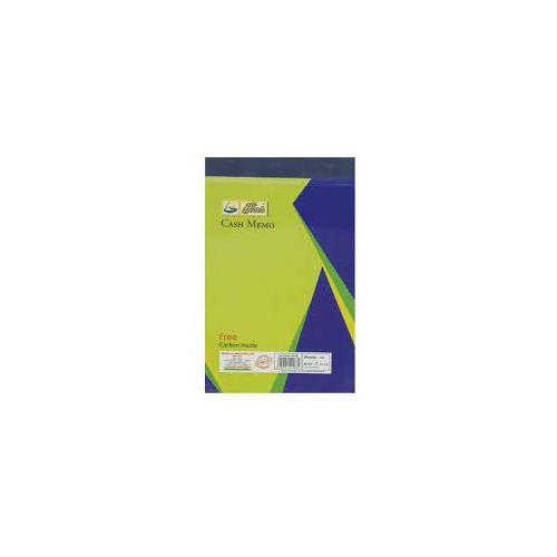 Hans Cash Memo With Free Carbon Inside (100 Sheets) 58 GSM Fine Quality Paper Size 15.5×10 cm