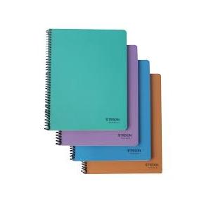 Triosn Colored Spiral Notebook (160 Pages) No 1