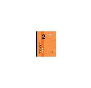 Trison Triplicate Book Free Carbon Inside No 2 Size 1/6 18 x 22 cm 300 Sheets 65 GSM (Upper) | 60 GSM (Lower)