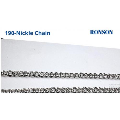 Ronson Anchor Nickle Chain 190 1 Mtr