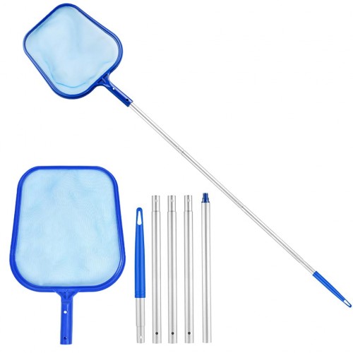 Swimming Pool Skimmer Cleaning Telescopic Net With Rod 1.5 Mtr