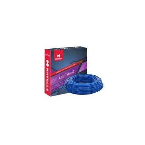 Havells Life Shield Single Core HFFR Insulated Industrial Cables WHFFZNBL11X57 1.5 Sqmm 180 Mtr (Blue)