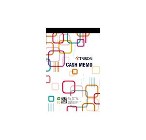 Trison Cash Memo A4 10 x 15 cm 100 sheets 50 Printed + 50 Plain 60 GSM (Upper) | 55 GSM (Lower)