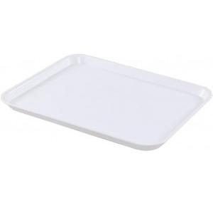 Tray Rectangular White Thickness 4mm Acrylic 14x10 Inch