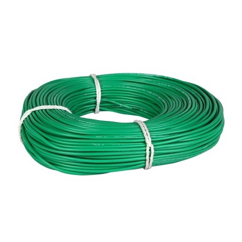 Kalinga 1 Sqmm Green FR PVC Housing Wire, 90 Mtr (Pack Of 35)