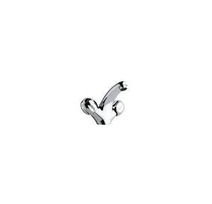 Jaquar Wash Basin CQT-CHR-23167B Central Hole Mixer without Popup Waste System with 450mm Long Braided Hoses