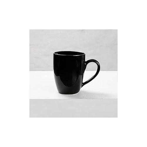 Ariane  Mug Non Stackable Glossy Black Porcelain 300ml