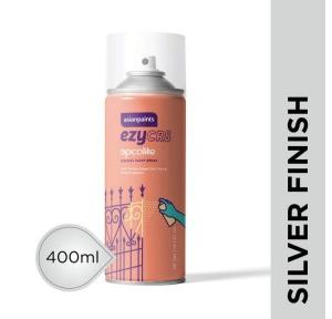 Asian Paints Apcolite Enamel Paint EZYCR8 Spray 400ml Silver