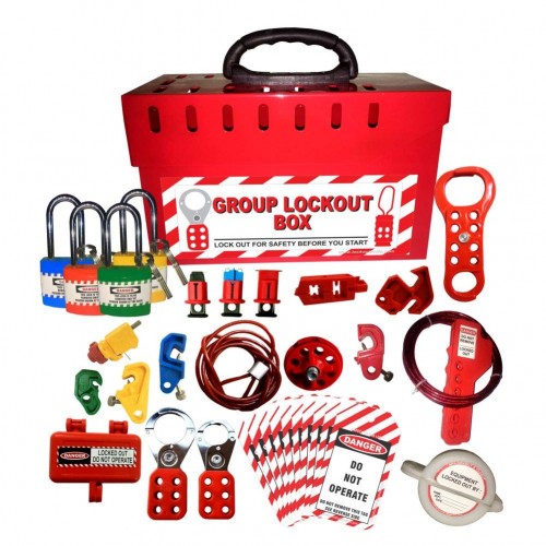 Group Lockout Box Loto Kit 340 (Set of 1)