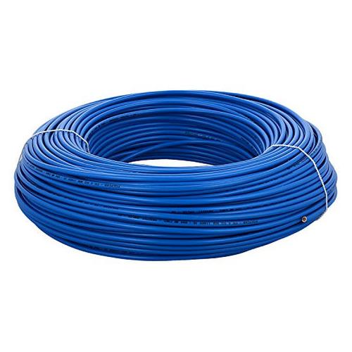 Polycab FR PVC Insulated Copper Flexible Wire 100 Mtr 1.5 Sqmm 1 Core Blue