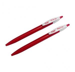 Flair Ezee Click Ball Pen Red Pack of 5