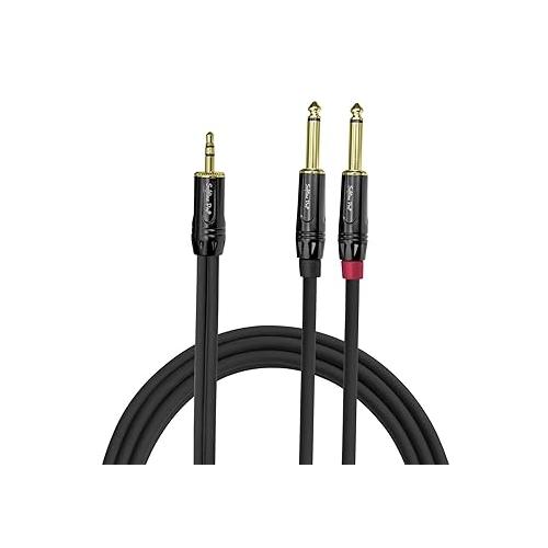 Aux Cable 5 Mtr 3.5 to 6.3mm