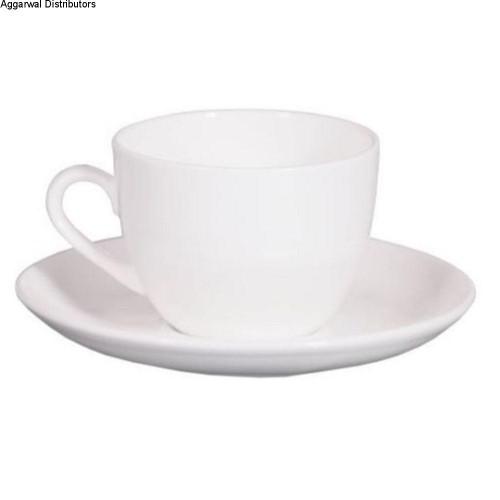 Clay Craft Cup Saucer HR Big Ceramic 280ml