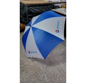 Umbrella Heavy Duty 30 Inch With Logo Color Blue and White