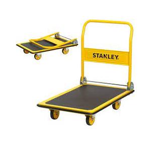 Stanley Platform Trolley With 300 Kg Capacity With 360 Degree Swivel Wheels Yellow and Black Size: 91x61x87cm SXWT-PC528