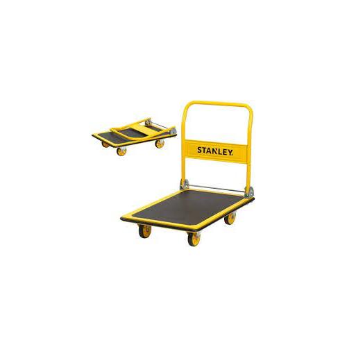 Stanley Platform Trolley With 300 Kg Capacity With 360 Degree Swivel Wheels Yellow and Black Size: 91x61x87cm SXWT-PC528