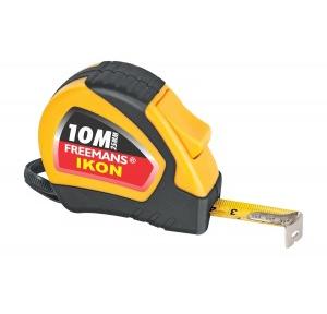 Freemans Ikon Measuring Tape 25mm 10 Mtr With Auto-Lock and Belt Clip