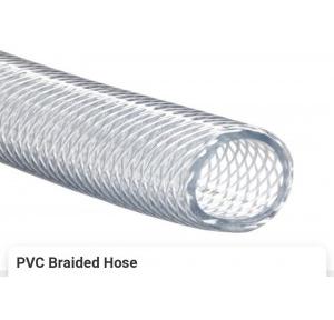 Braided Hose Pipe Transparent PVC 25mm/1 Inch  1 Mtr