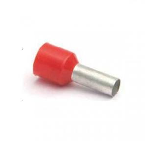 Dowells End Sealing Ferrule Insulated EHI-513 10(E) Red . . 1.5 sqmm