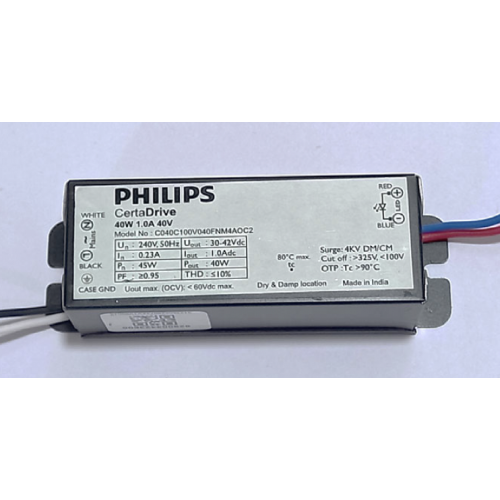 Philips CertaDrive 40W 1.0A 40V LED Driver