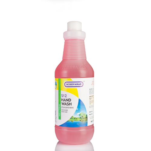 Schevaran Handwash S12 (Concentrate) Germicidal Handwash 1 Ltr