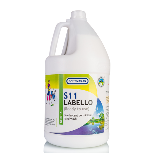 Schevaran Handwash Labello S11 Pearlescent Germicidal Hand Soap 5 Ltr