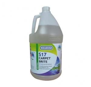 Schevaran Carpet Brite S17 (Concentrate) A Neutral Foaming Cleaner Cum Brightener For Carpets And Upholstery 5 Ltr