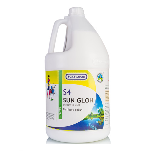 Schevaran Sun Gloh S4 Furniture Polish (Ready To Use) 5 Ltr