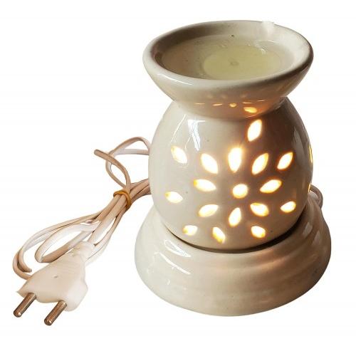 Ceramic Electric Aroma Oil Diffuser Off-White