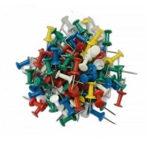 JB9 Plastic Push Pin JB9-162 Opaque 40Pcs