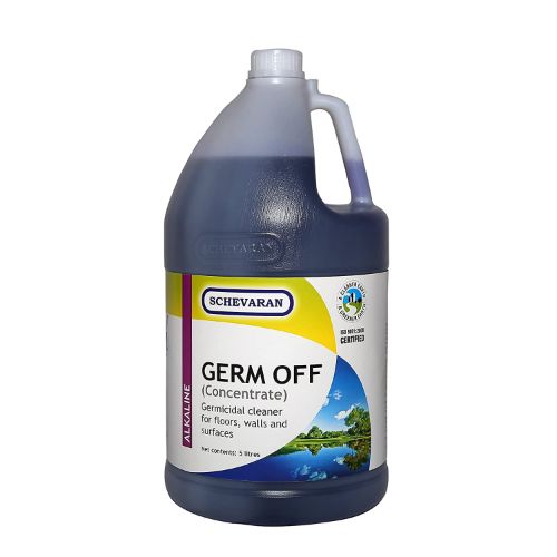 Schevaran Germ Off (Concentrate) Germicidal Cleaner Disinfectant For Floors Walls And Surfaces 1 Ltr