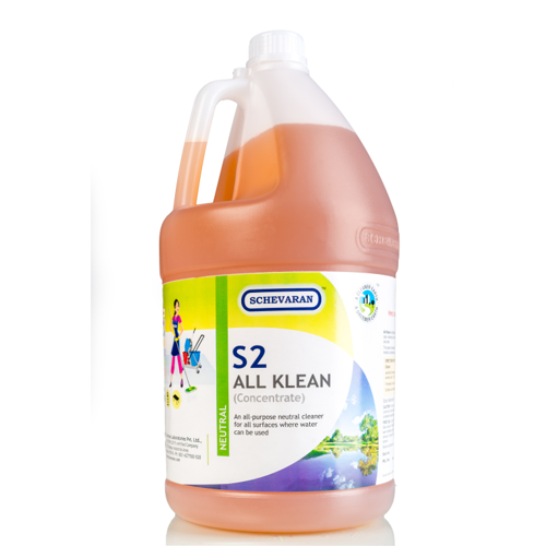 Schevaran All Klean S2 Foaming Neutral All-Purpose Cleaner Concentrate 5 Ltr