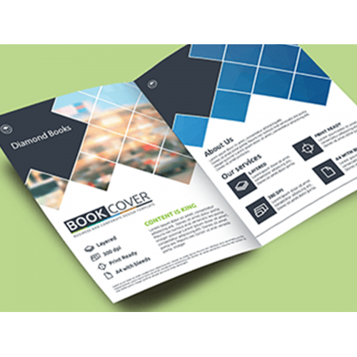 Brochure Multi Colour Digital Print A4 74 Pages Cover Page 300GSM And Inner Page 170GSM