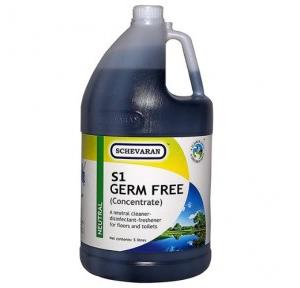 Schevaran Germ Free Plus (Concentrate) A Neutral Cleaner Disinfectant Freshener For Floors And Toilet 5 Ltr