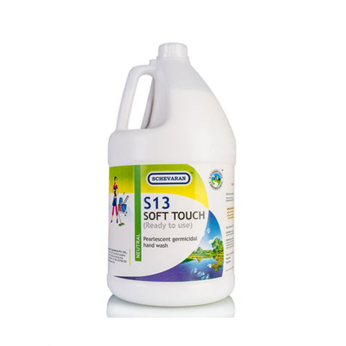 Schevaran Soft Touch S13 Pearlescent Germicidal Liquid Hand wash 5 Ltr