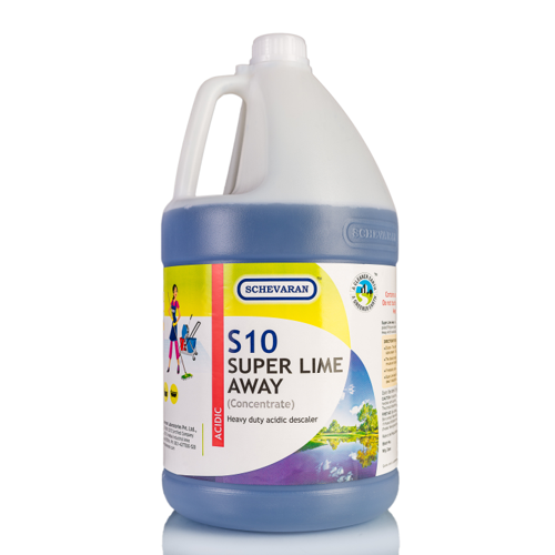 Schevaran Super Lime Away S10 (Concentrate) Heavy Duty Acidic Descaler 5 Ltr