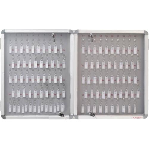 Aluminum Key Cabinet Capacity: 100 Key Double Door Dimension: 620mm X 1010mm